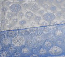 Artistic lurex jacquard fabric derived from master work of Museum